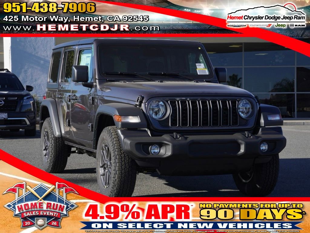New 2026 Jeep Wrangler Sport S