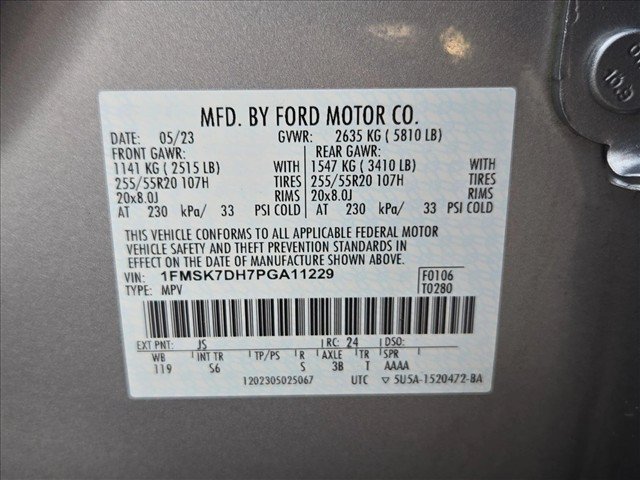 Used 2023 Ford Explorer XLT w/ Equipment Group 202A RWD image 24
