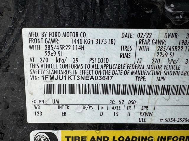 Used 2022 Ford Expedition Limited RWD image 37