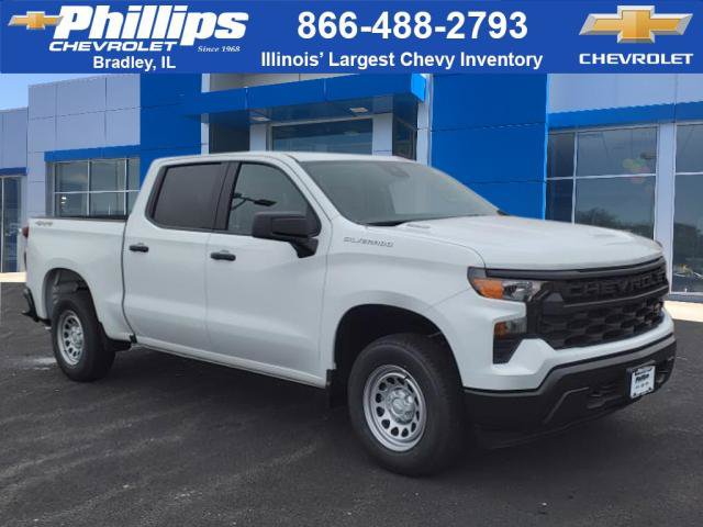New 2025 Chevrolet Silverado 1500 W/T w/ WT Value Package AWD/4WD image 1