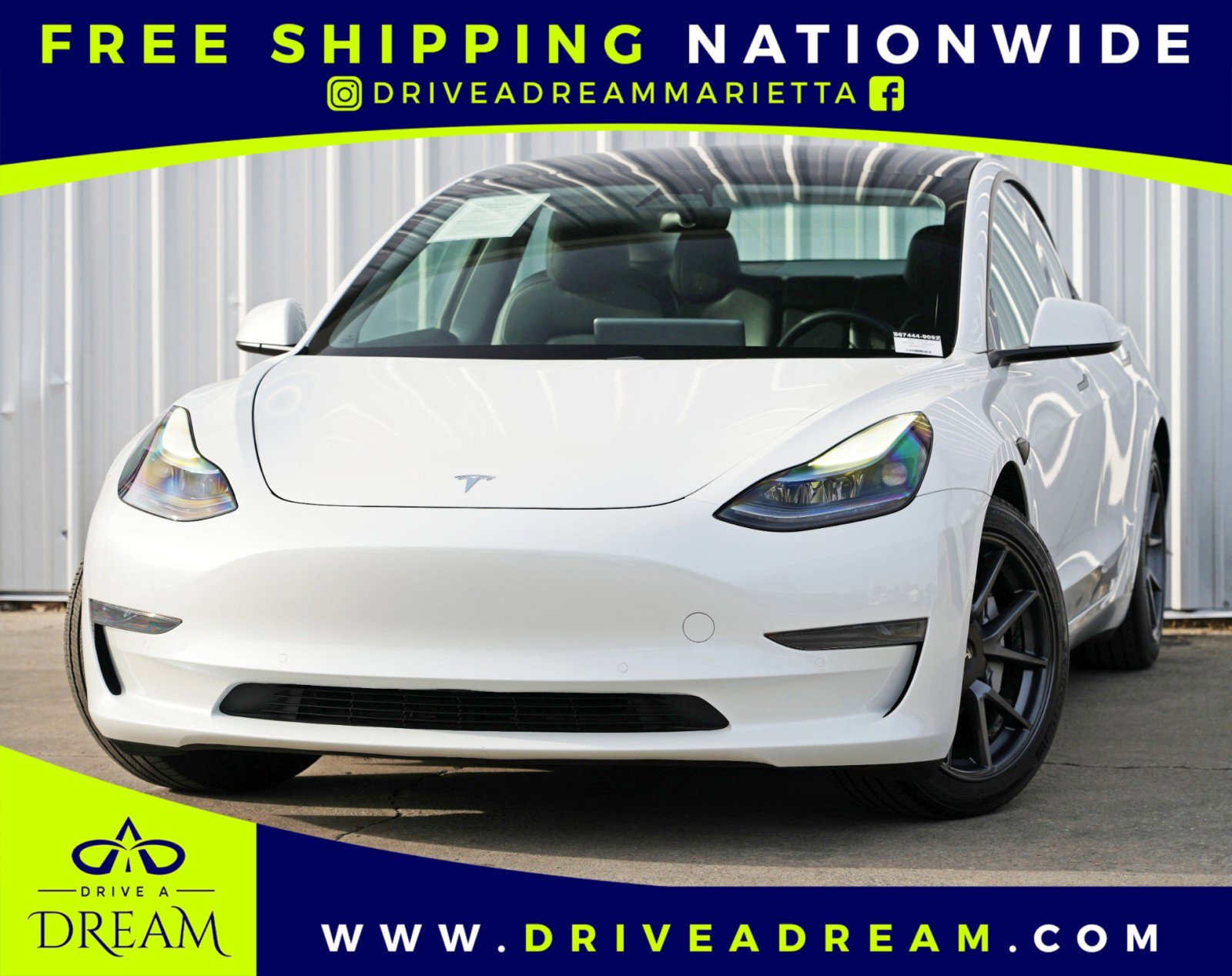 Used 2021 Tesla Model 3 Standard Range Plus image 1