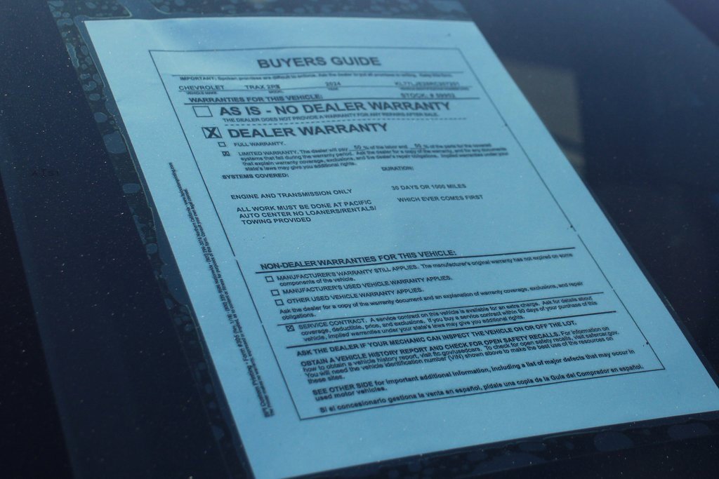 Used 2024 Chevrolet Trax RS w/ Sunroof Package image 49