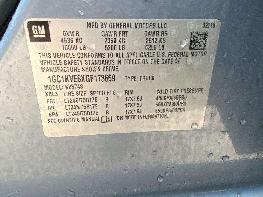 Used 2016 Chevrolet Silverado 2500 LT w/ LT Convenience Package image 24