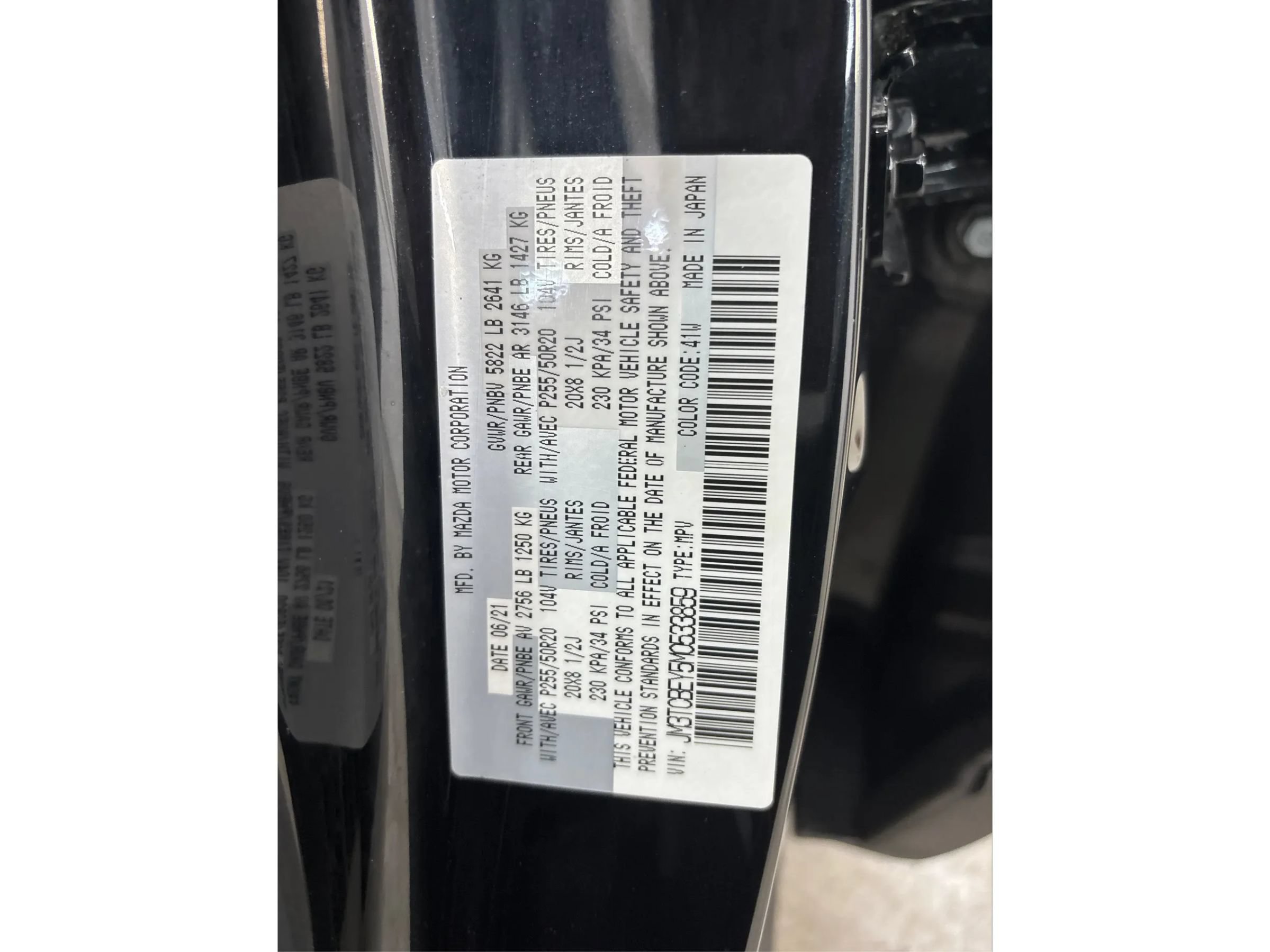 Used 2021 MAZDA CX-9 Signature AWD/4WD image 28