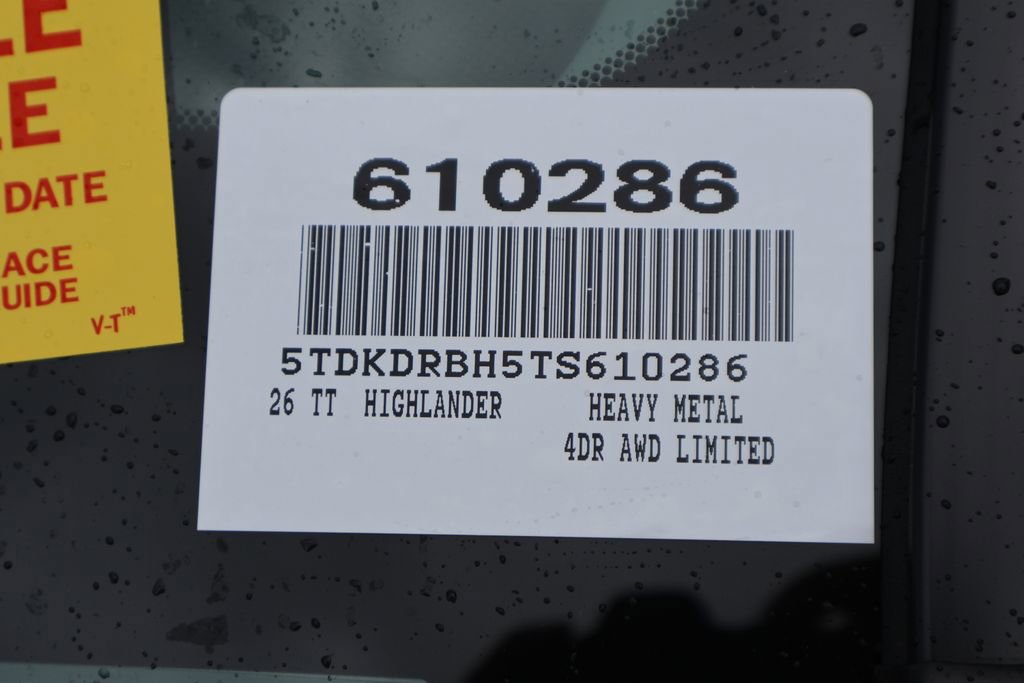 Certified 2026 Toyota Highlander Limited AWD/4WD image 7
