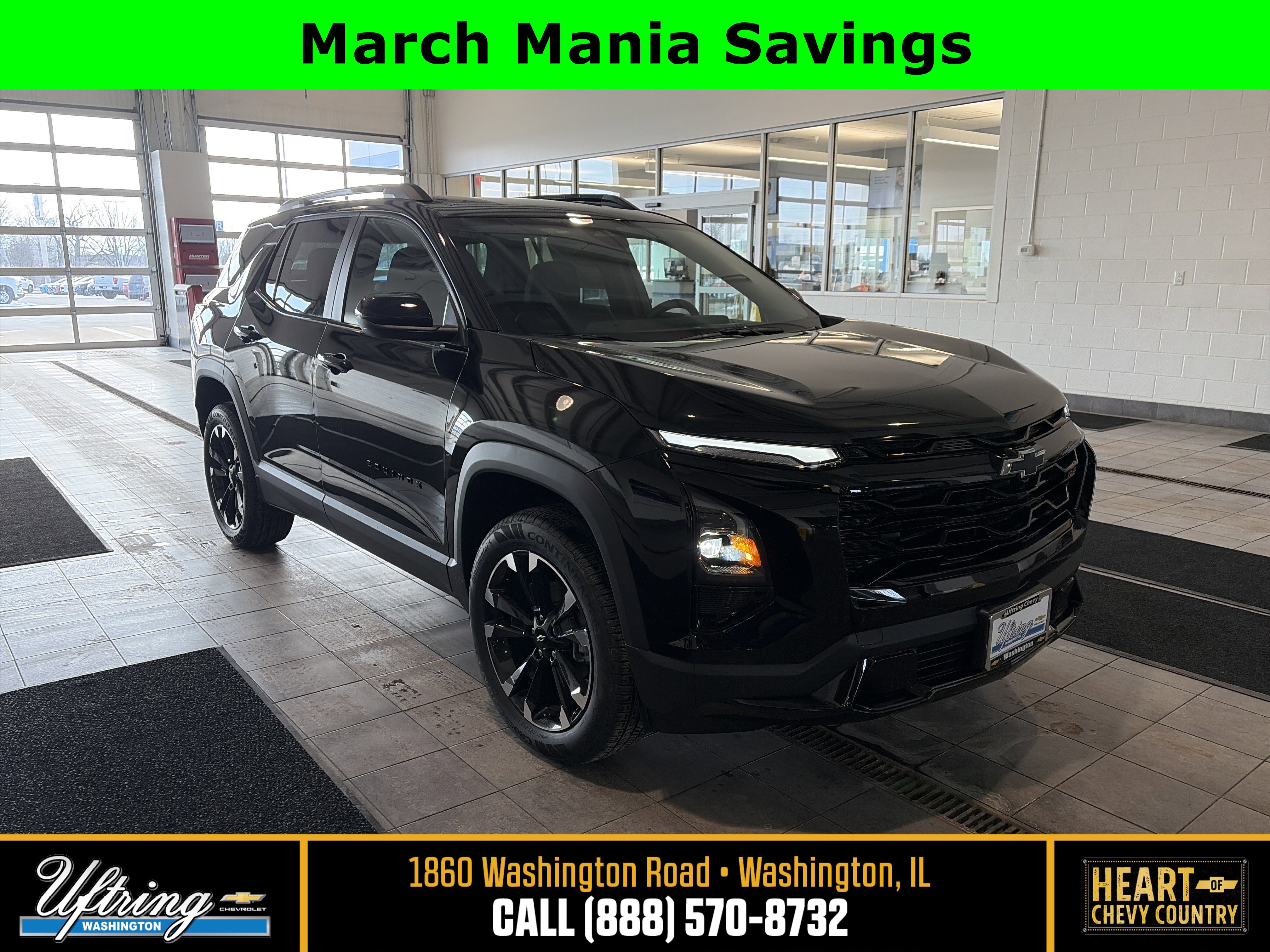 New 2026 Chevrolet Equinox RS w/ LPO, Floor Liner Package image 1