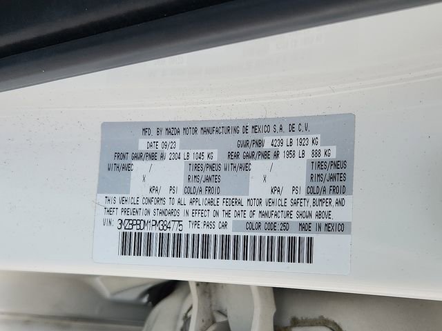 Used 2023 MAZDA MAZDA3 s AWD/4WD image 28