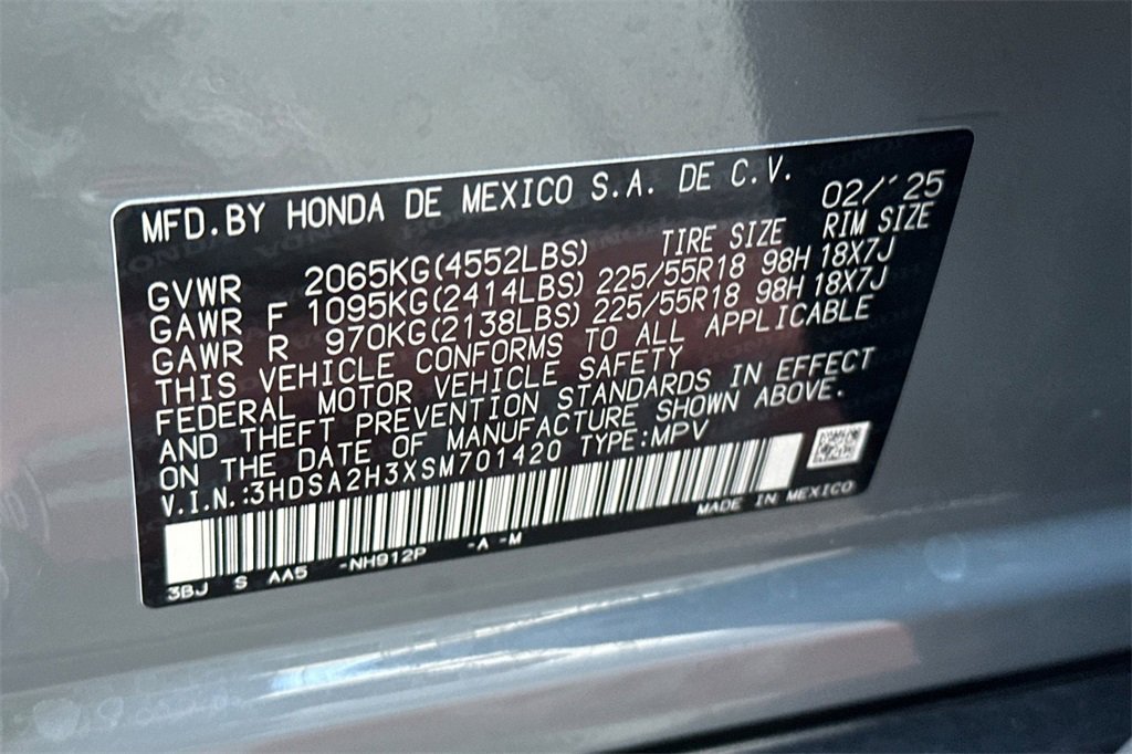Certified 2025 Acura ADX AWD image 29