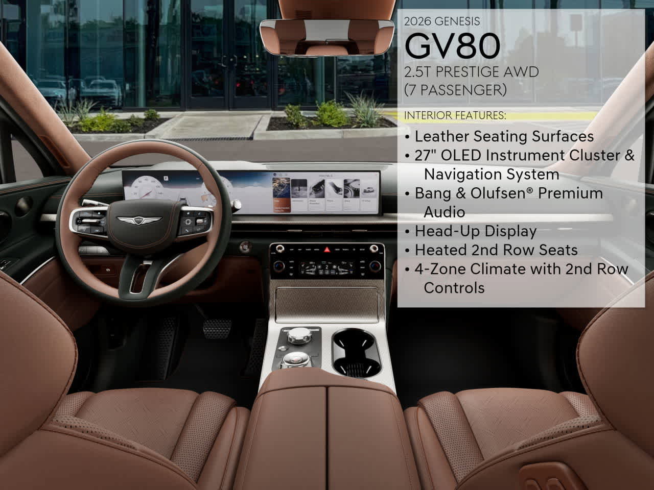 New 2026 Genesis GV80 2.5T Prestige image 17