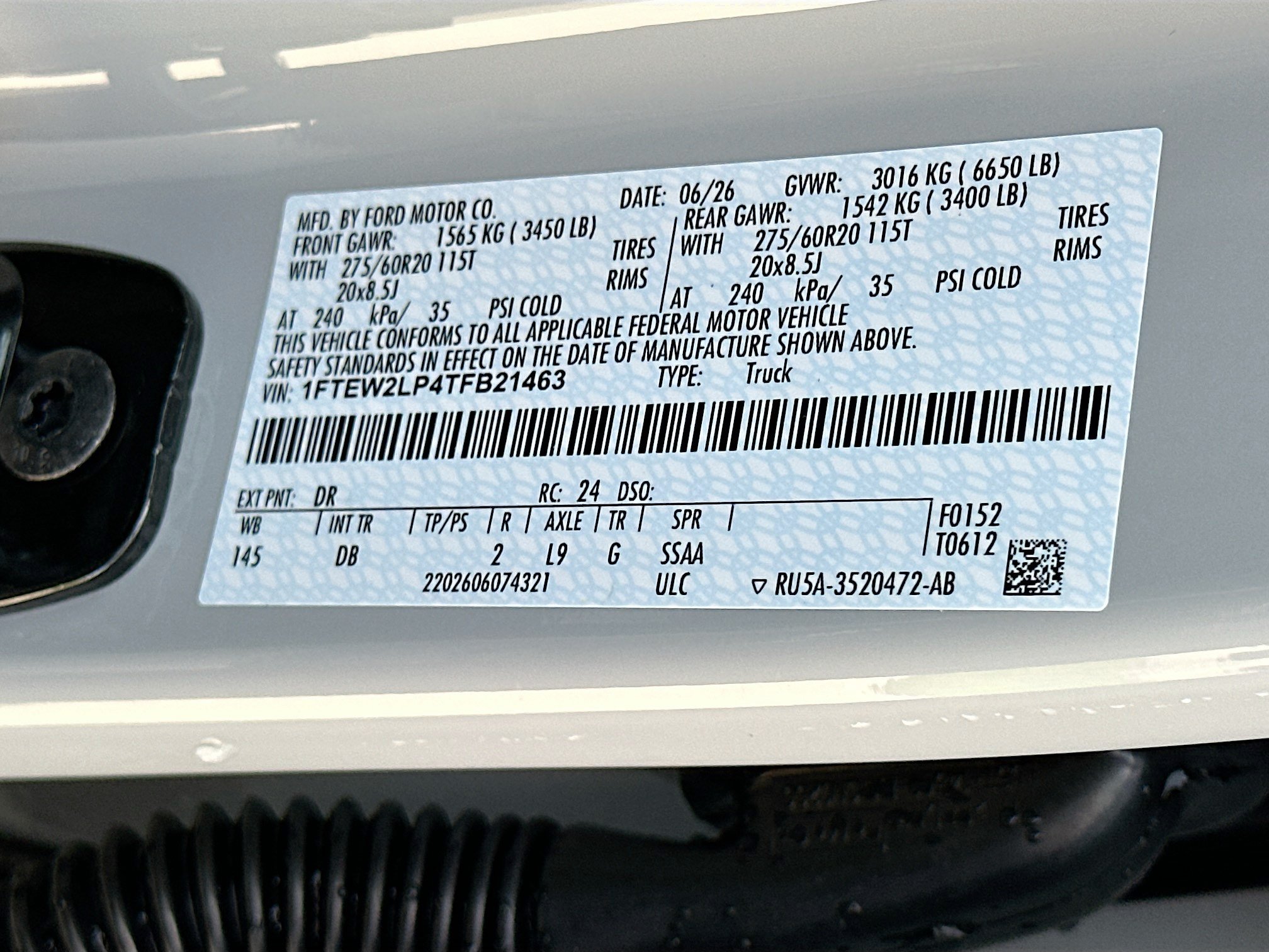 New 2026 Ford F150 STX w/ Equipment Group 200A AWD/4WD image 20