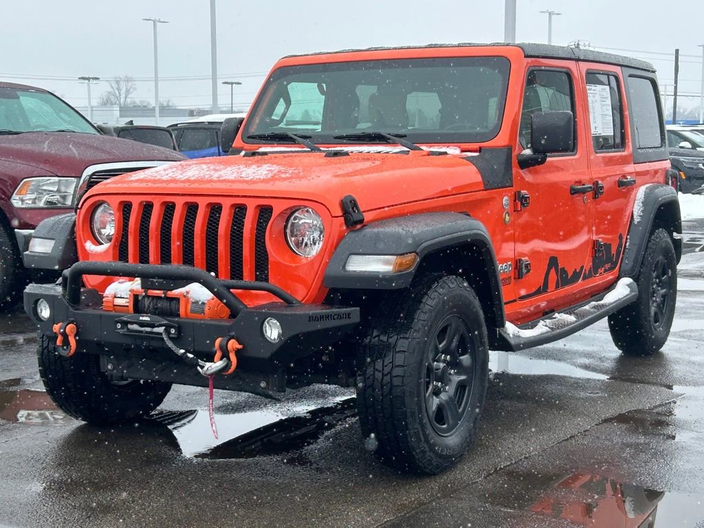 Used 2018 Jeep Wrangler Unlimited Sport image 3
