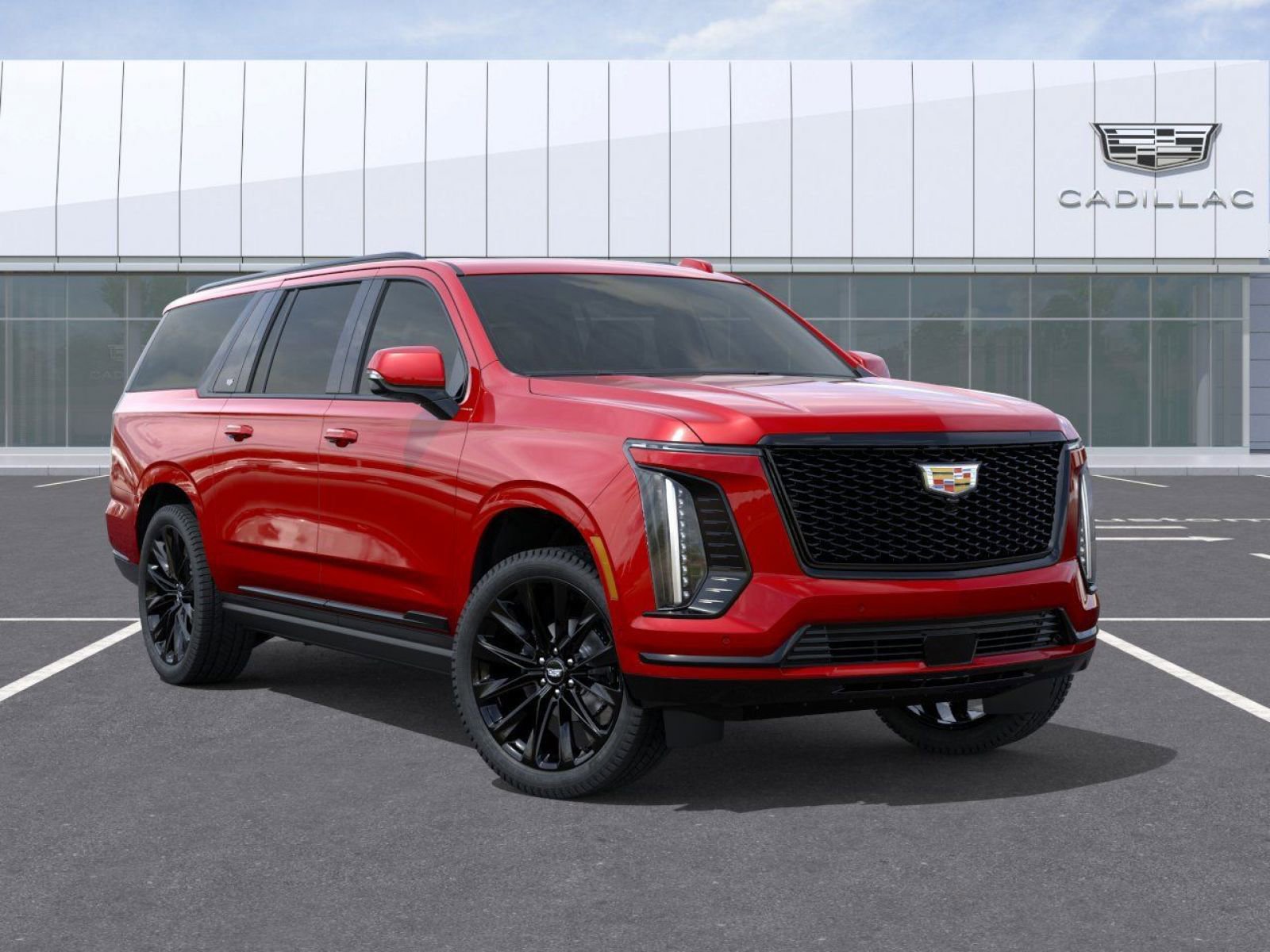 New 2026 Cadillac Escalade ESV Platinum Sport w/ LPO, ONYX Package AWD/4WD image 7