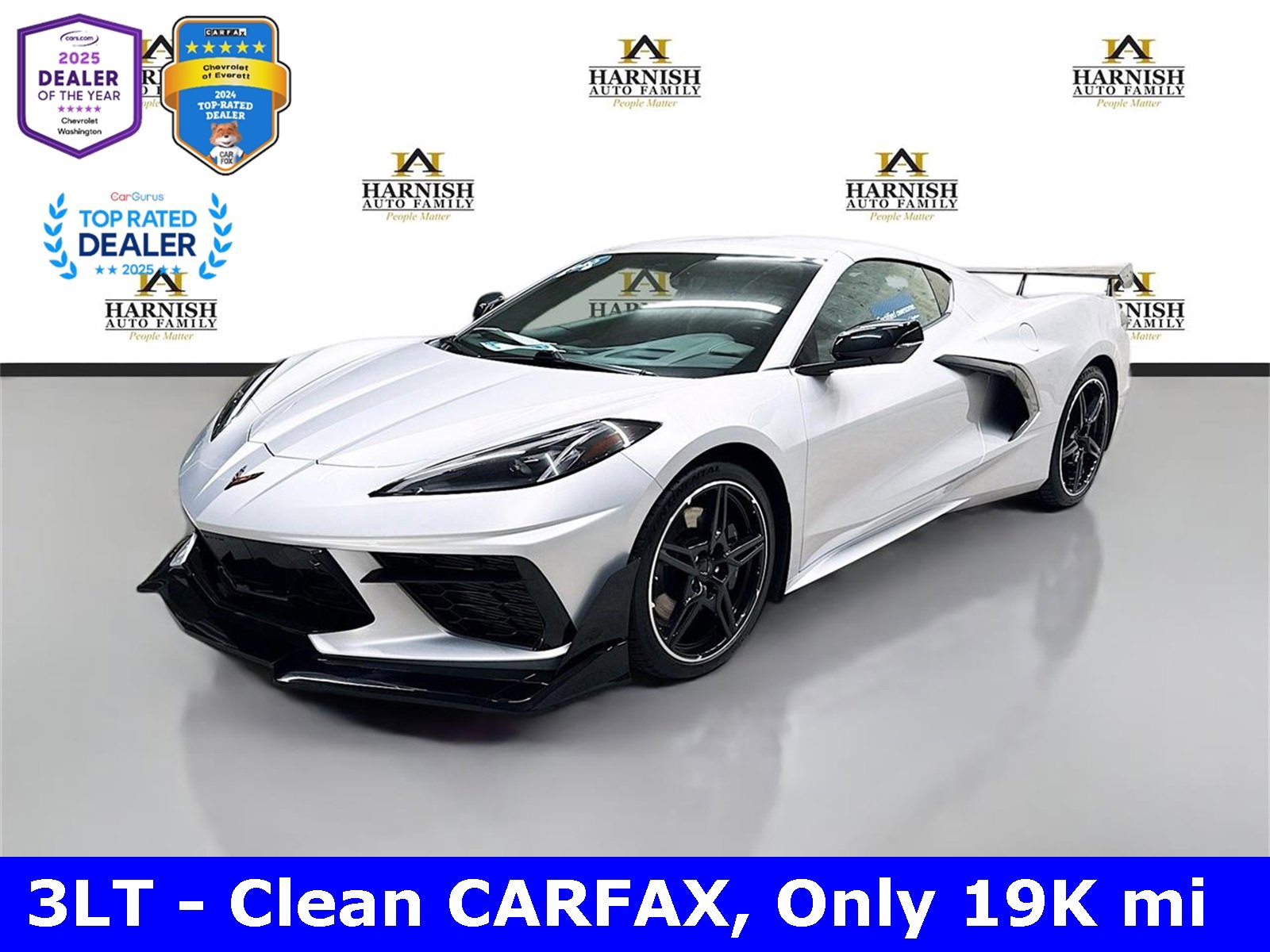 Used 2020 Chevrolet Corvette Stingray Premium Cpe w/ 3LT