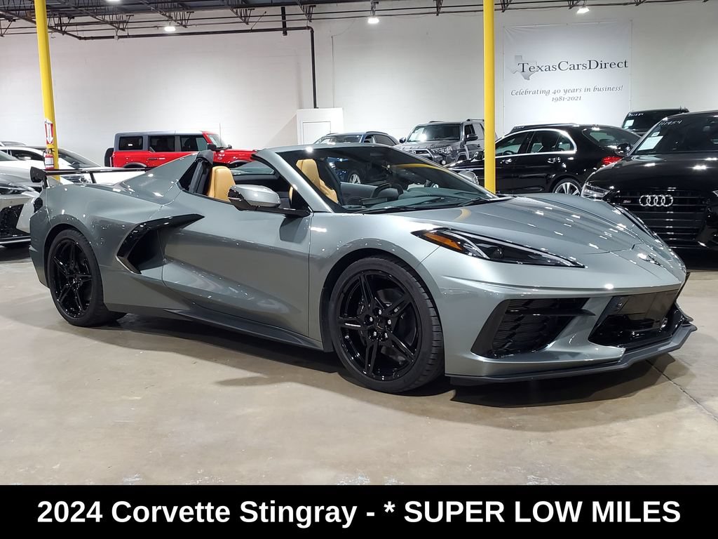 Used 2024 Chevrolet Corvette Stingray Preferred Conv w/ 2LT RWD image 3
