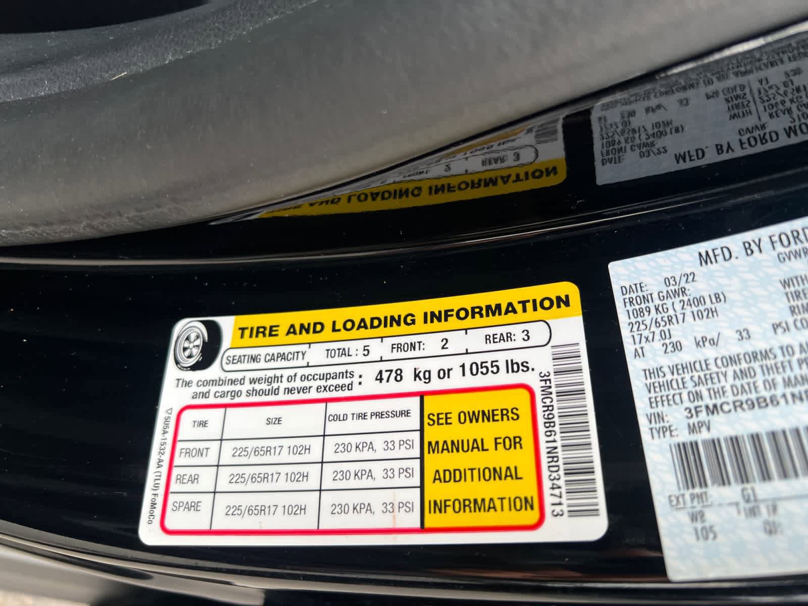 Used 2022 Ford Bronco Sport Big Bend w/ Convenience Package image 13