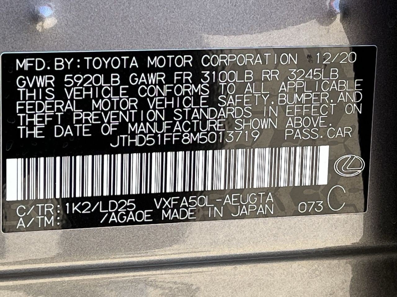 Used 2021 Lexus LS 500 w/ Accessory Package (Z2) RWD image 29