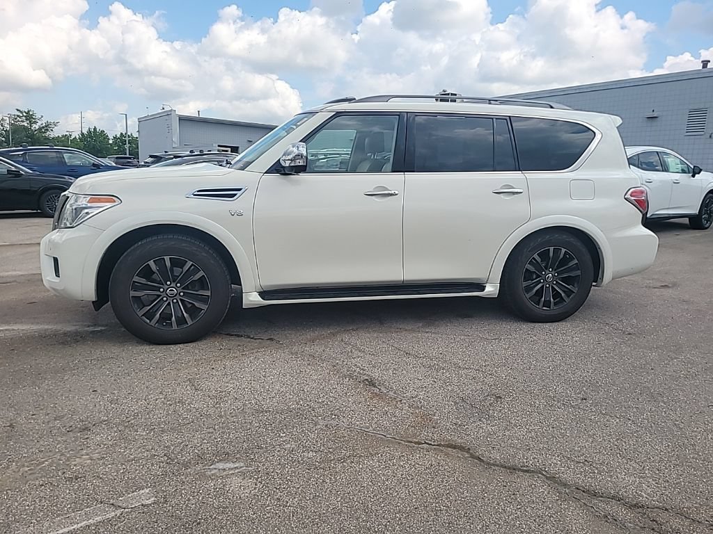 Used 2019 Nissan Armada Platinum w/ Captain's Chairs Package AWD/4WD image 2