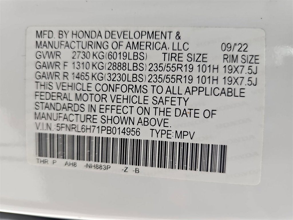 Used 2023 Honda Odyssey Sport image 57