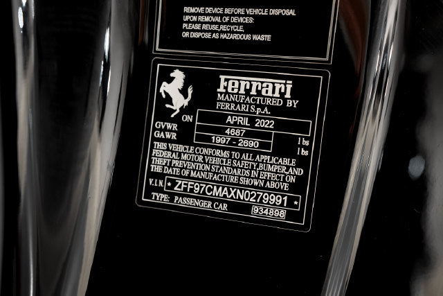 Certified 2022 Ferrari 812 GTS RWD image 69