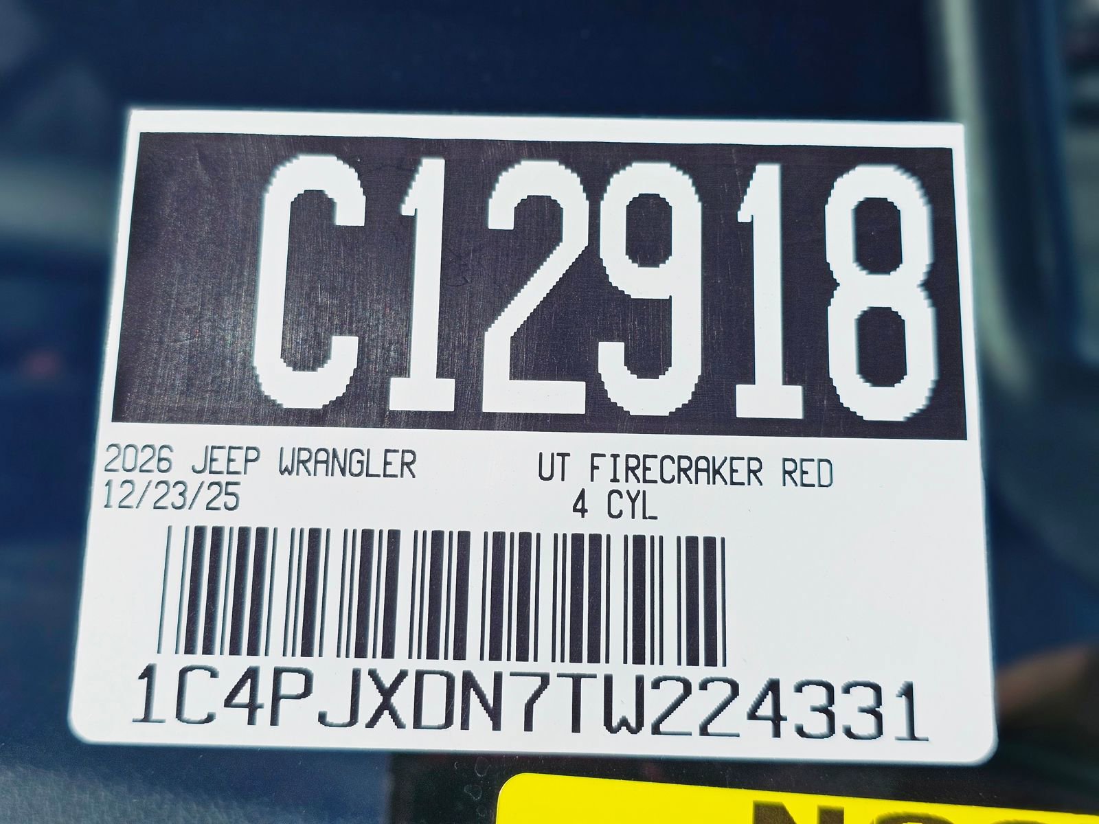 New 2026 Jeep Wrangler Sport S image 11