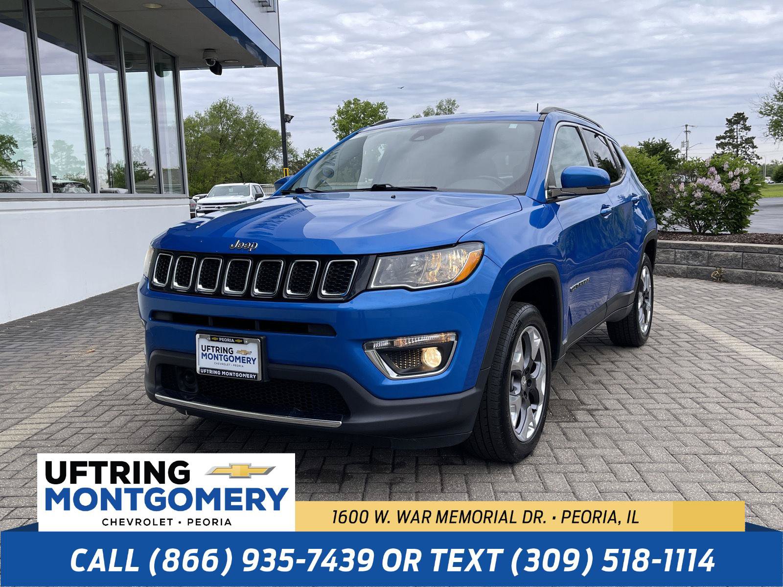 Used 2021 Jeep Compass Limited AWD/4WD image 1