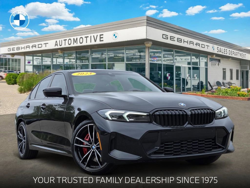 Certified 2023 BMW 330i xDrive Sedan w/ M Sport Package AWD/4WD image 1