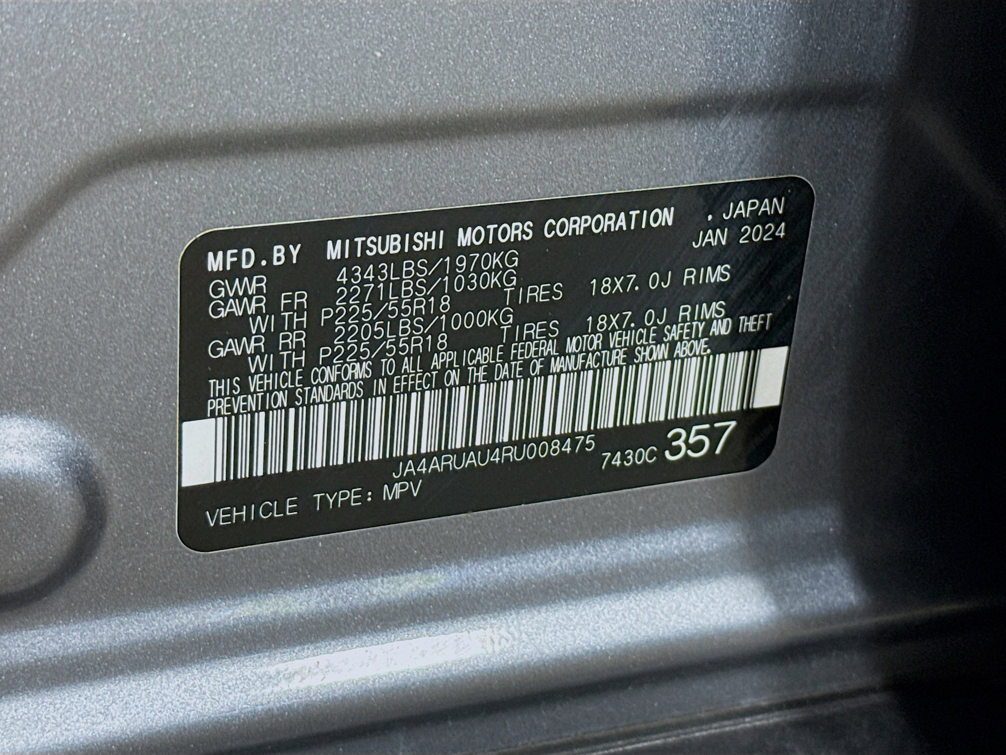 Used 2024 Mitsubishi Outlander Sport SE AWD/4WD image 37