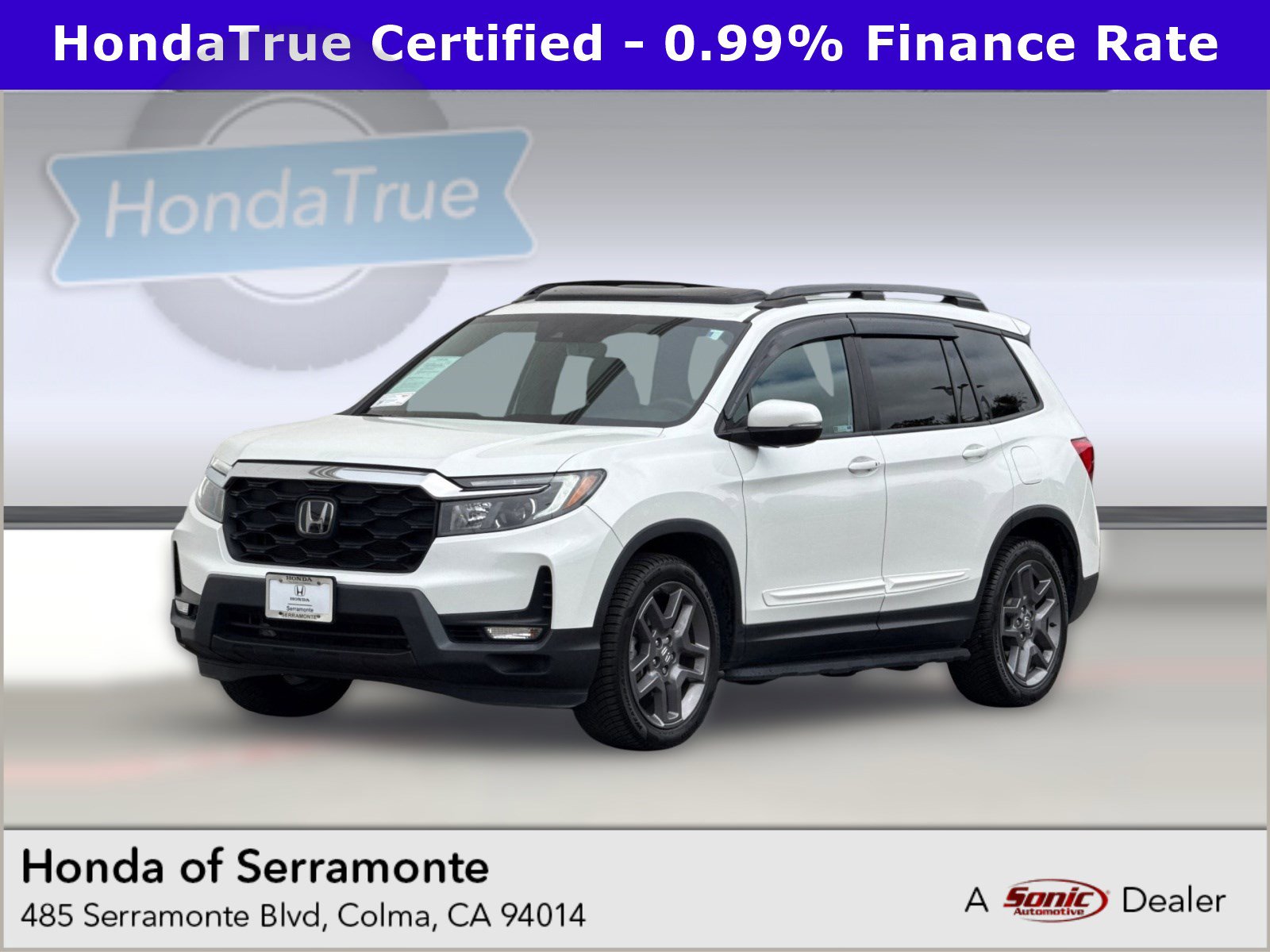 Certified 2022 Honda Passport EX-L