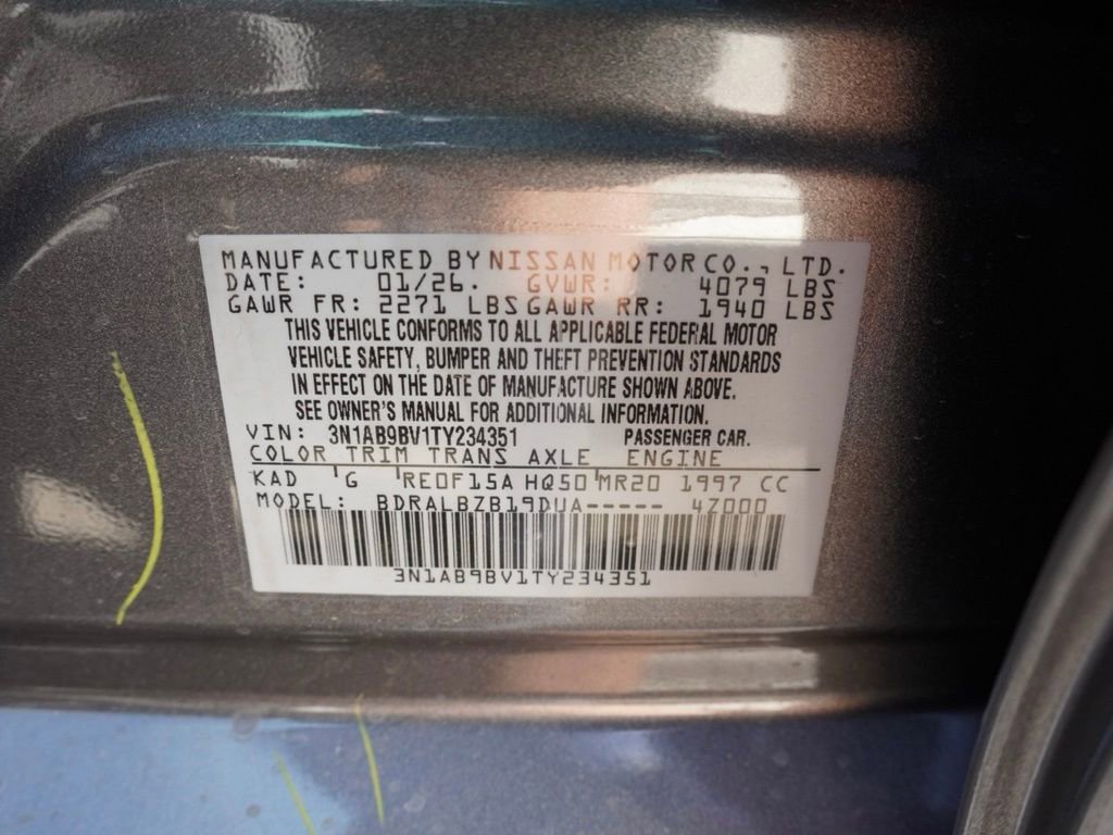 New 2026 Nissan Sentra S w/ Floor Mat Package FWD image 28