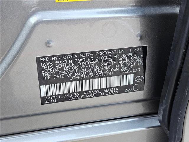 Used 2022 Lexus LS 500 F Sport w/ Cold Weather Package (CK) image 25