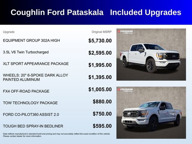 Used 2021 Ford F150 XLT w/ Equipment Group 302A High image 3