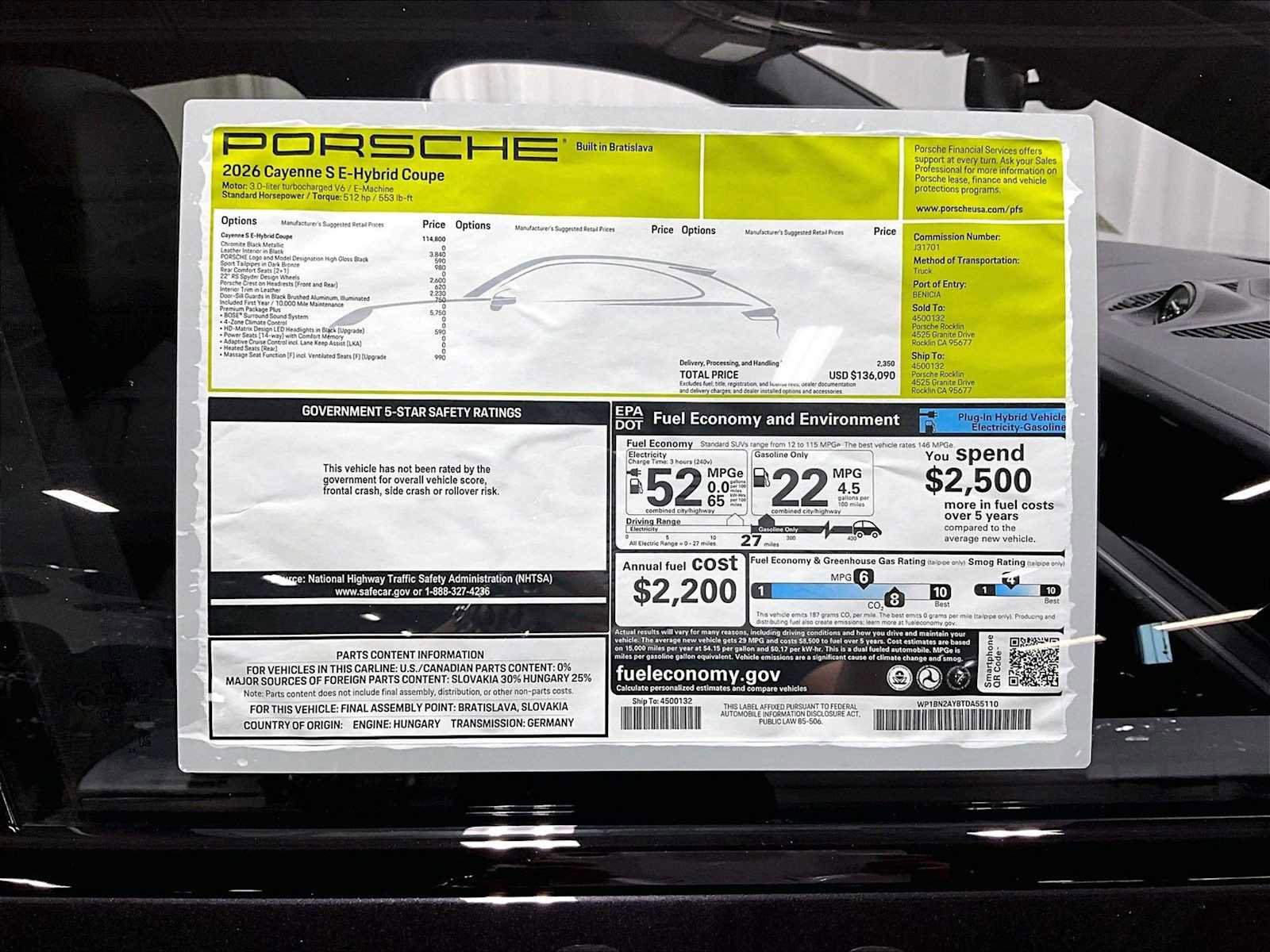 New 2026 Porsche Cayenne S image 31