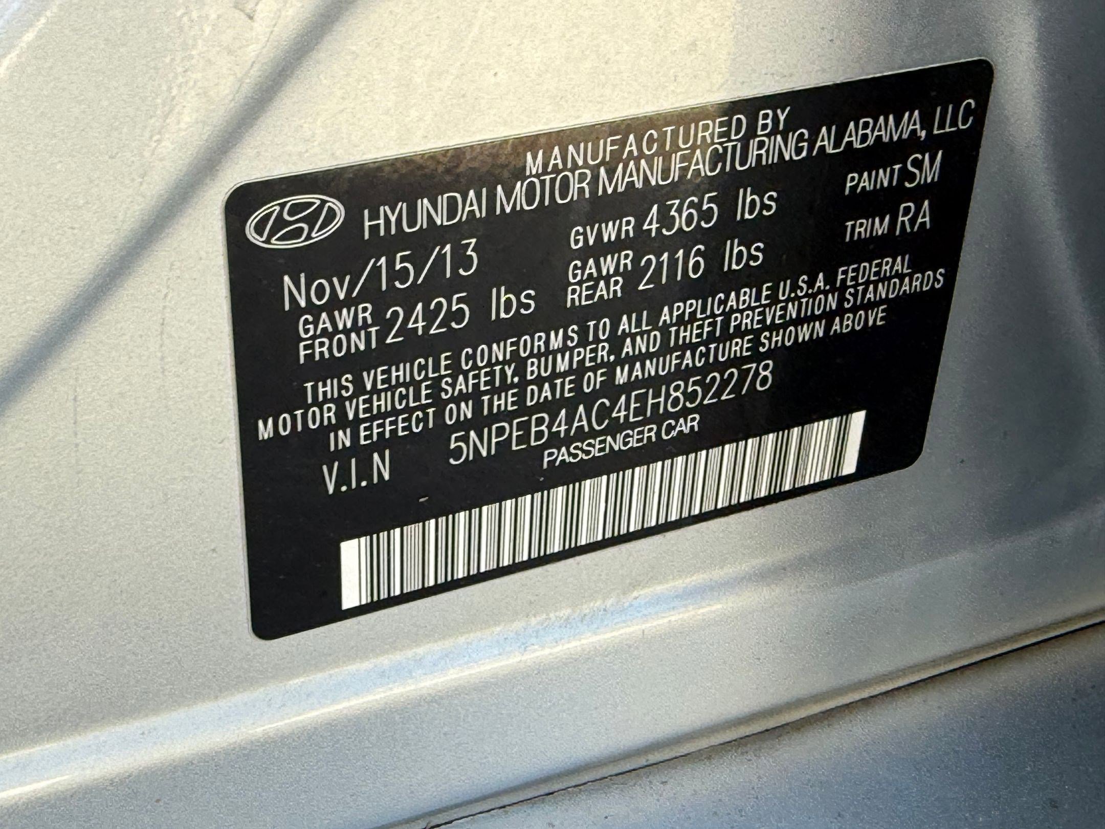 Used 2014 Hyundai Sonata GLS FWD image 33