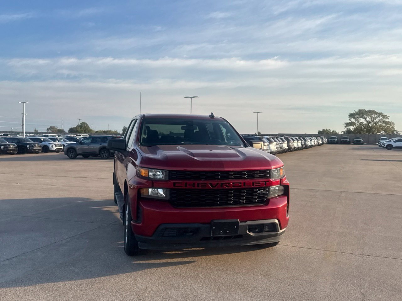 Used 2022 Chevrolet Silverado 1500 Custom w/ LPO, Dark Essentials Package RWD image 3