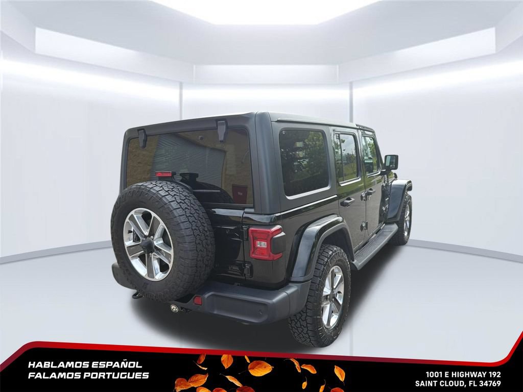 Used 2019 Jeep Wrangler Unlimited Sahara w/ Safety Group AWD/4WD image 8