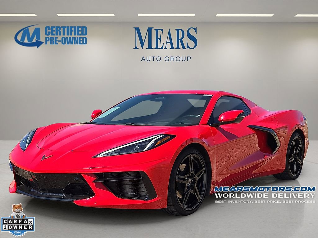 Used 2025 Chevrolet Corvette Stingray Premium Conv w/ 3LT RWD image 1