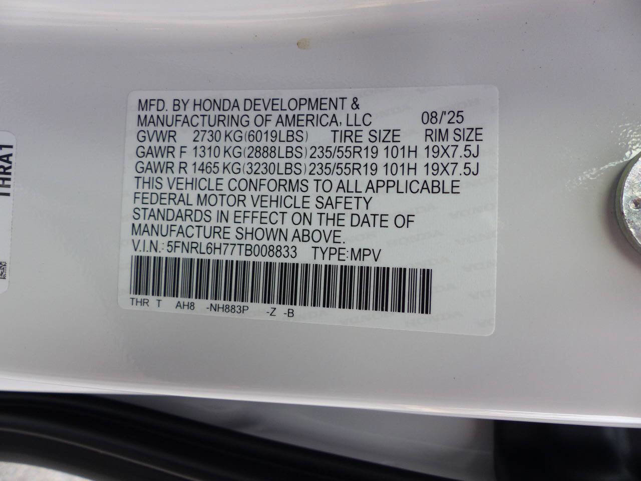 Used 2026 Honda Odyssey Sport-L image 21