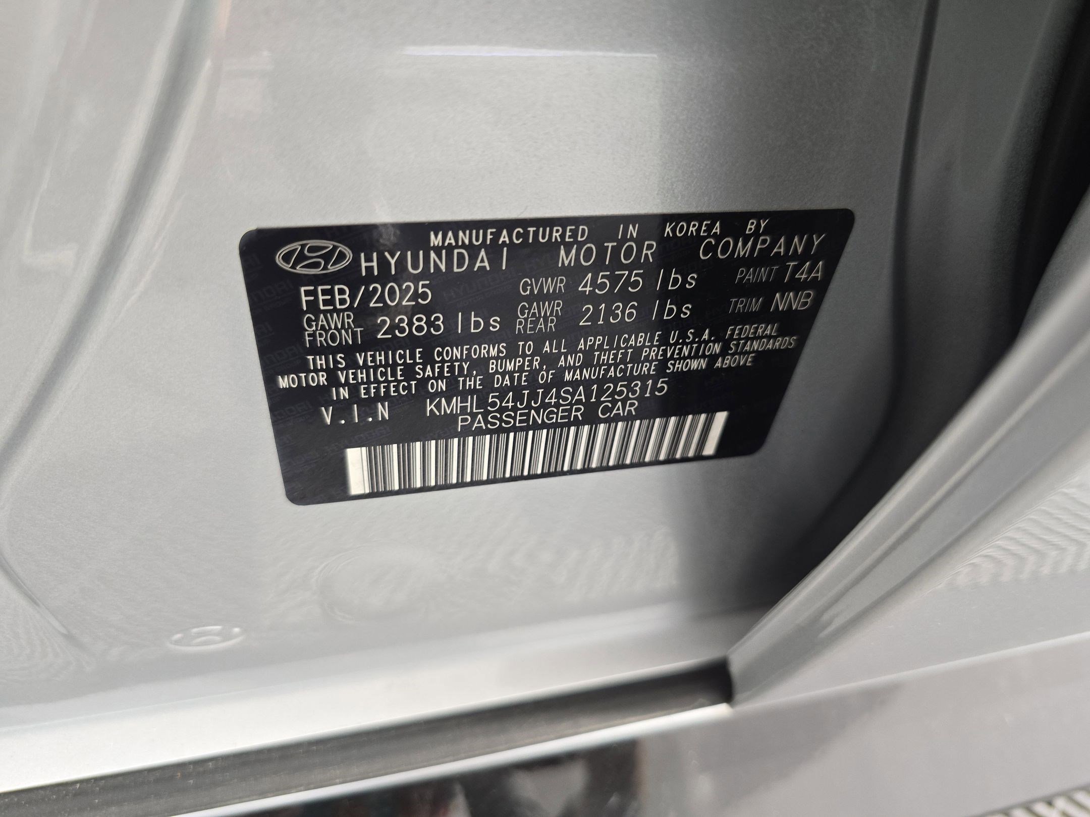 New 2025 Hyundai Sonata Limited image 18