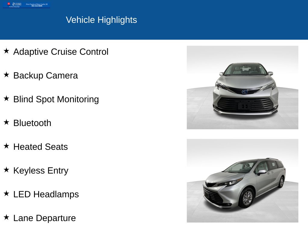 Certified 2025 Toyota Sienna XLE FWD image 2