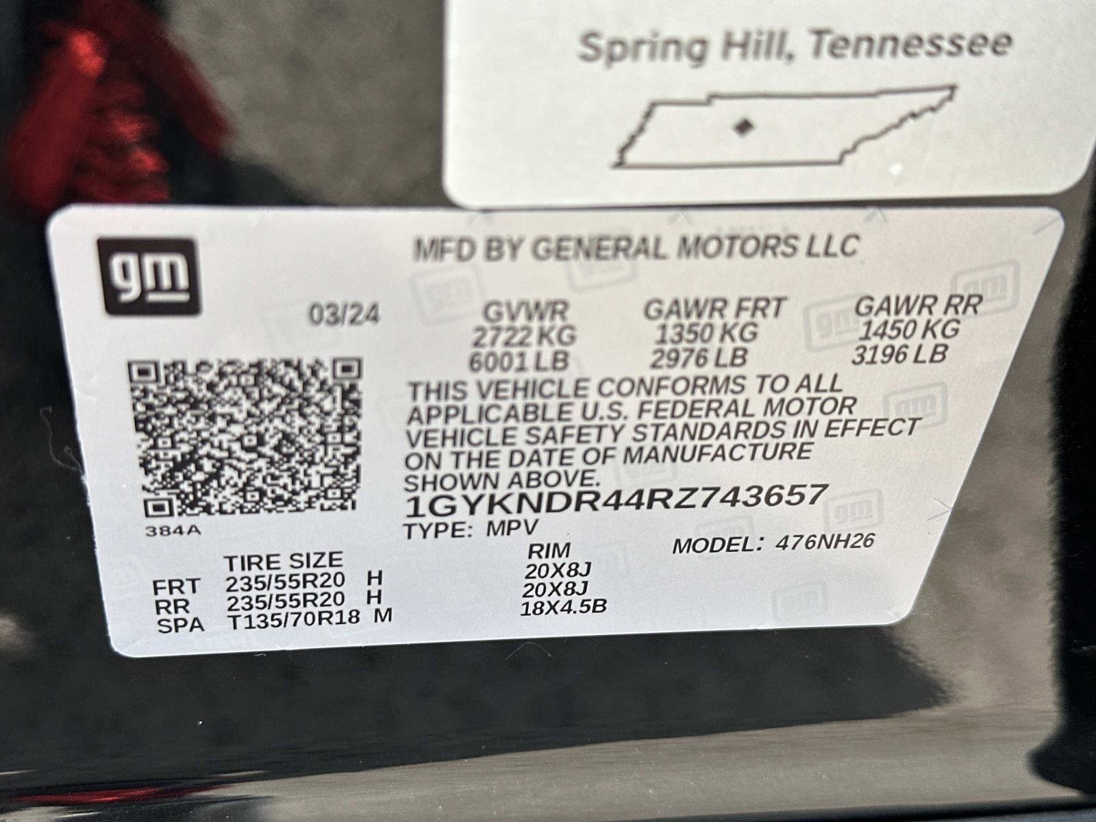 Certified 2024 Cadillac XT5 Premium Luxury AWD/4WD image 18