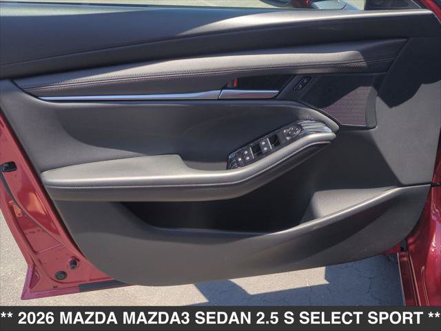 New 2026 MAZDA MAZDA3 s Sport FWD image 6