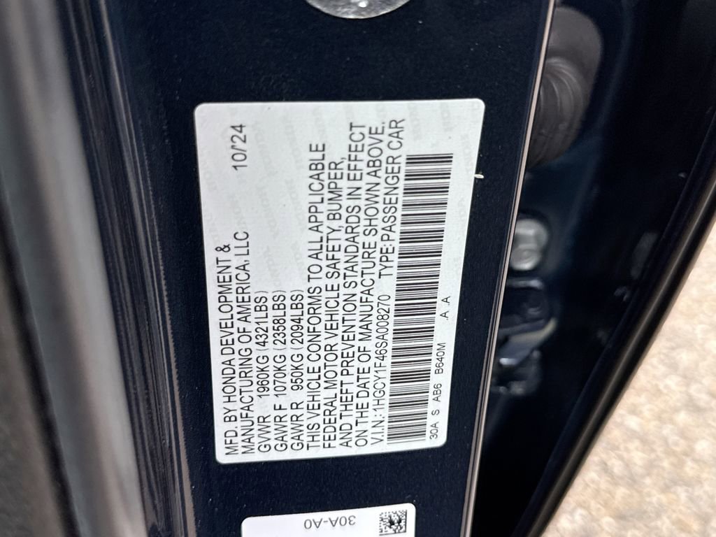 Used 2025 Honda Accord SE image 27