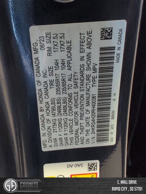 Used 2024 Honda CR-V LX image 28