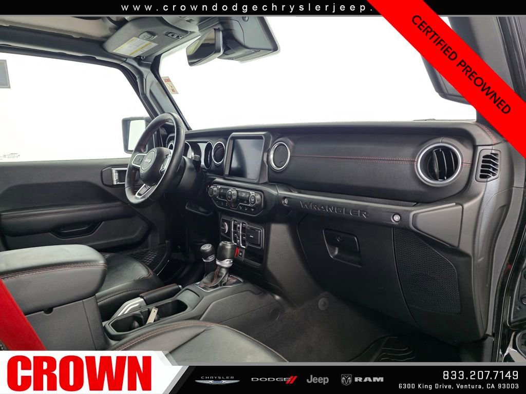 Certified 2020 Jeep Wrangler Unlimited Rubicon w/ Quick Order Package 28Y Recon image 13