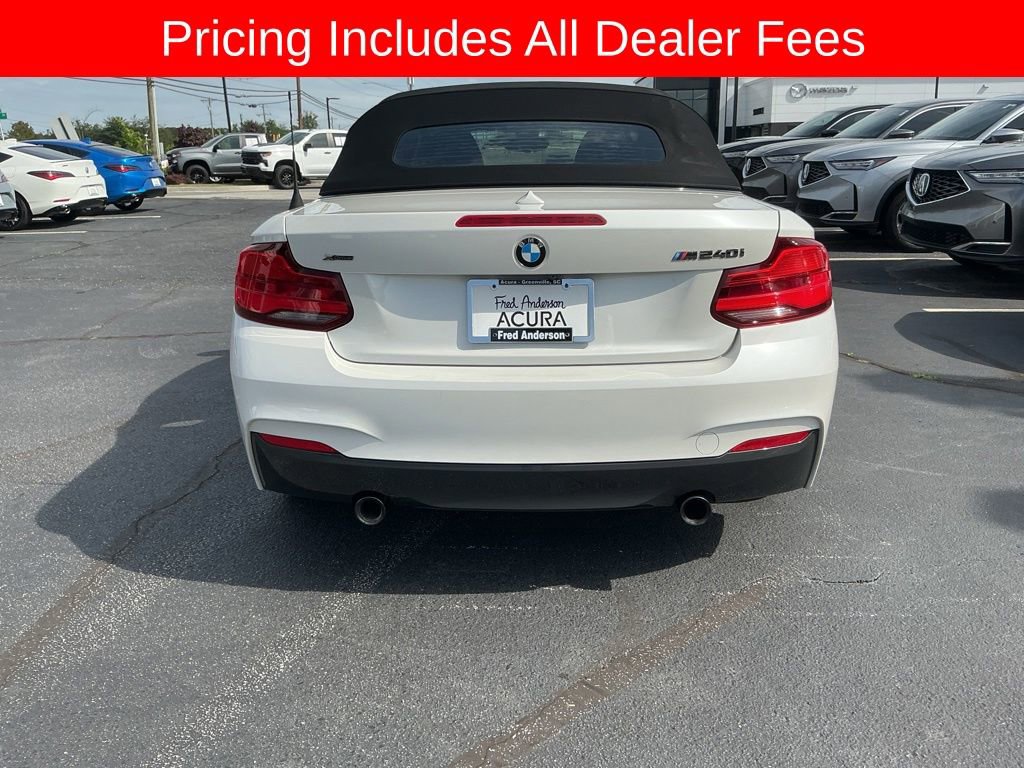 Used 2018 BMW M240i xDrive Convertible AWD/4WD image 4