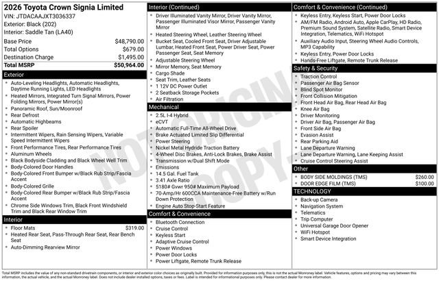 New 2026 Toyota Crown Signia image 7