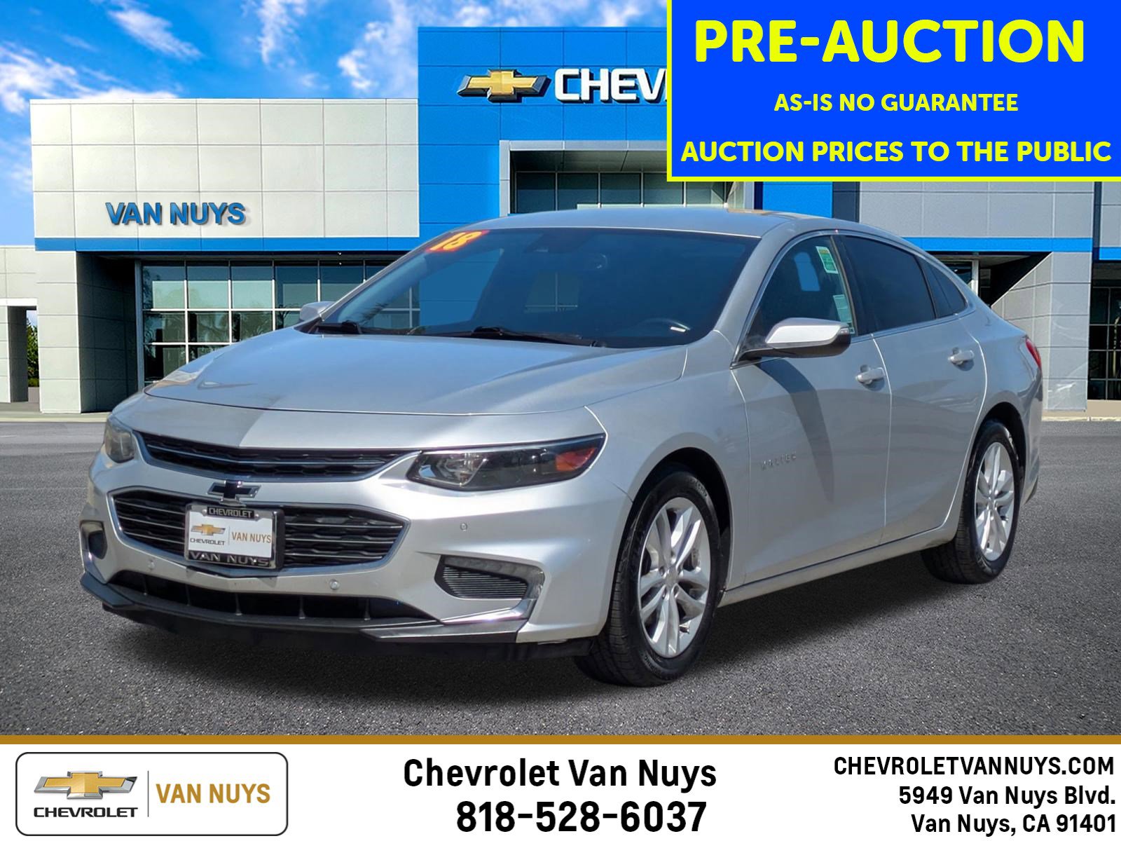Used 2018 Chevrolet Malibu LT w/ Driver Confidence Package image 1
