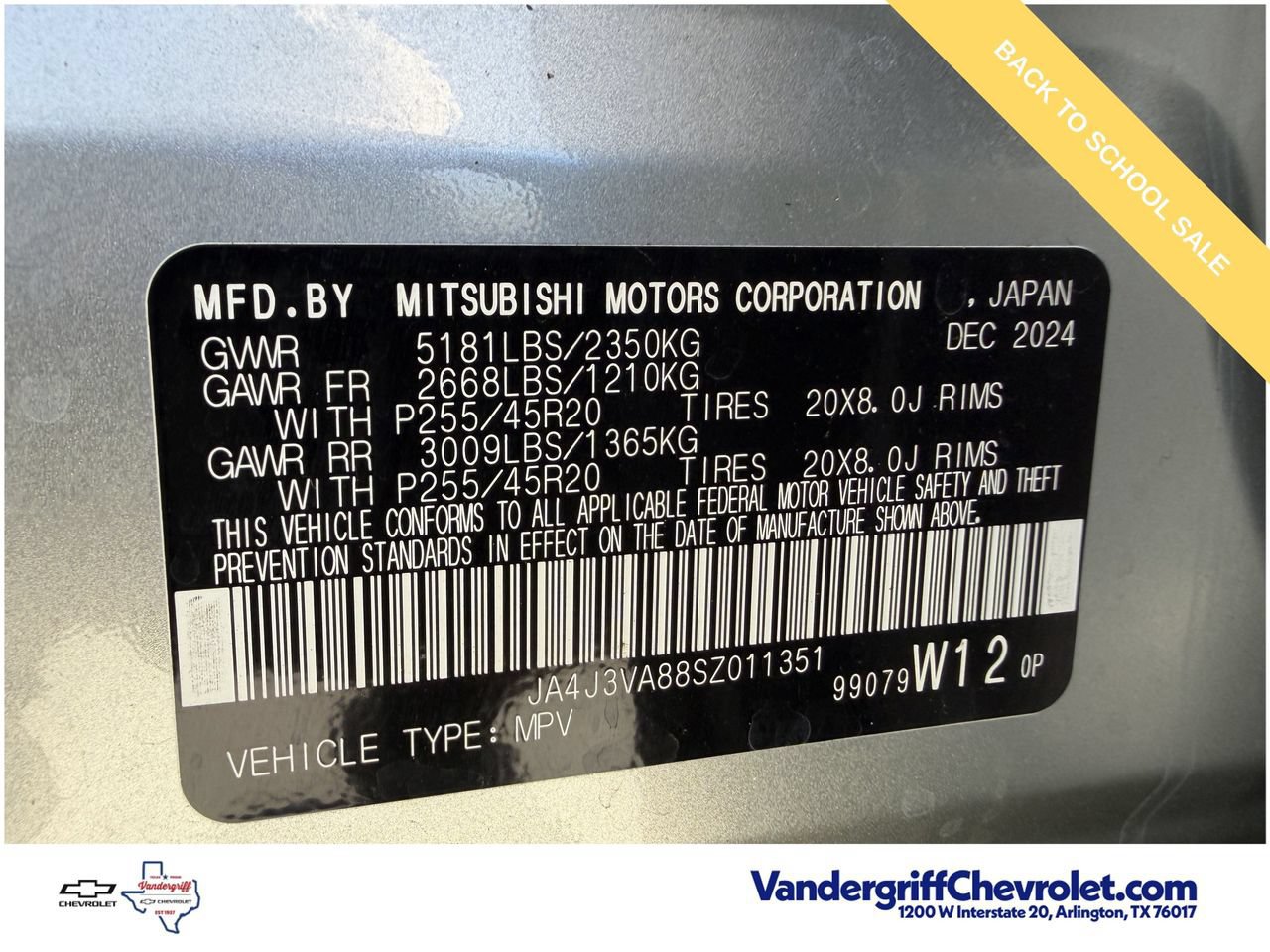 Used 2025 Mitsubishi Outlander SE FWD image 32
