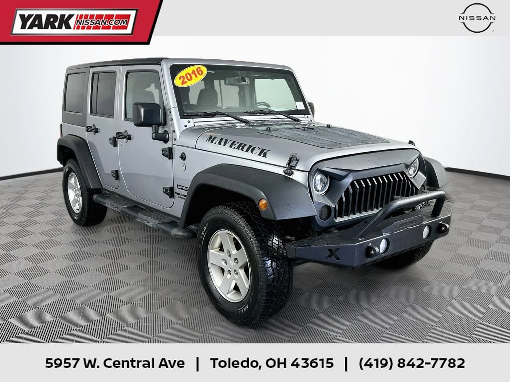 Used 2016 Jeep Wrangler Unlimited Sport w/ Quick Order Package 24S