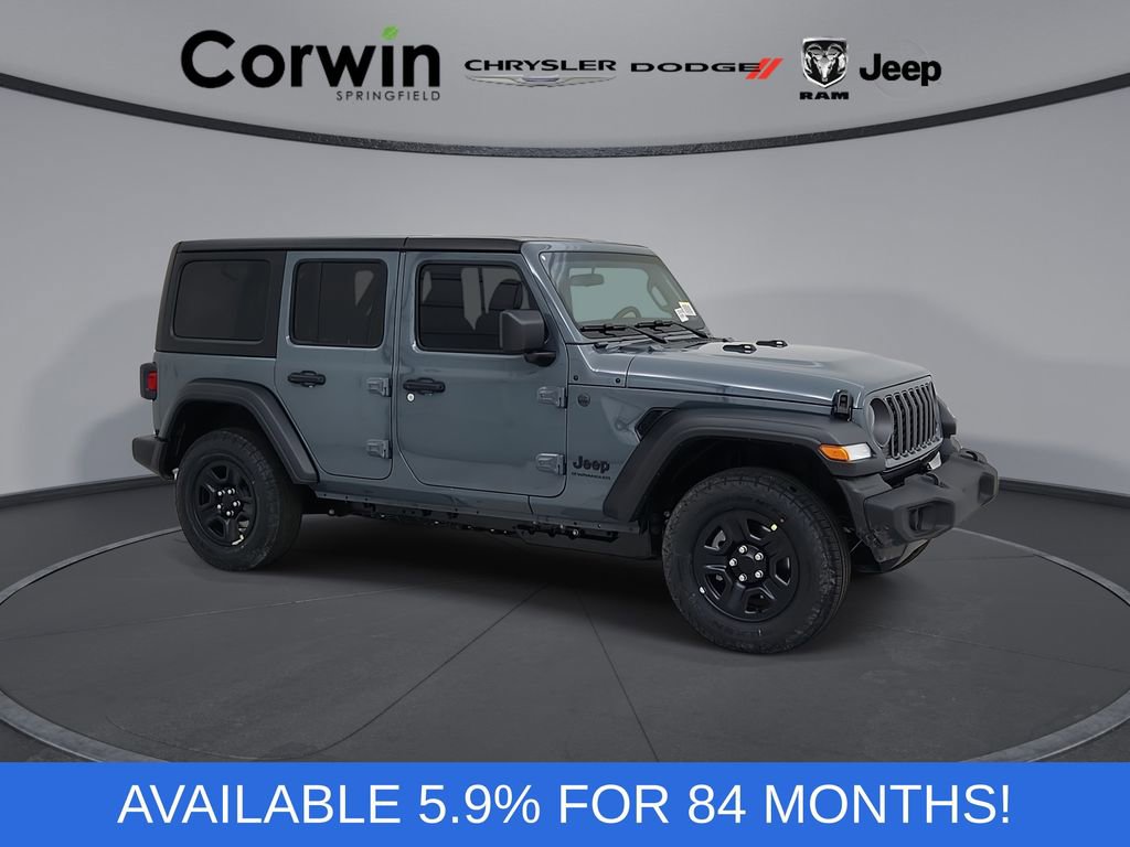 New 2026 Jeep Wrangler Unlimited Sport AWD/4WD 360° Tour